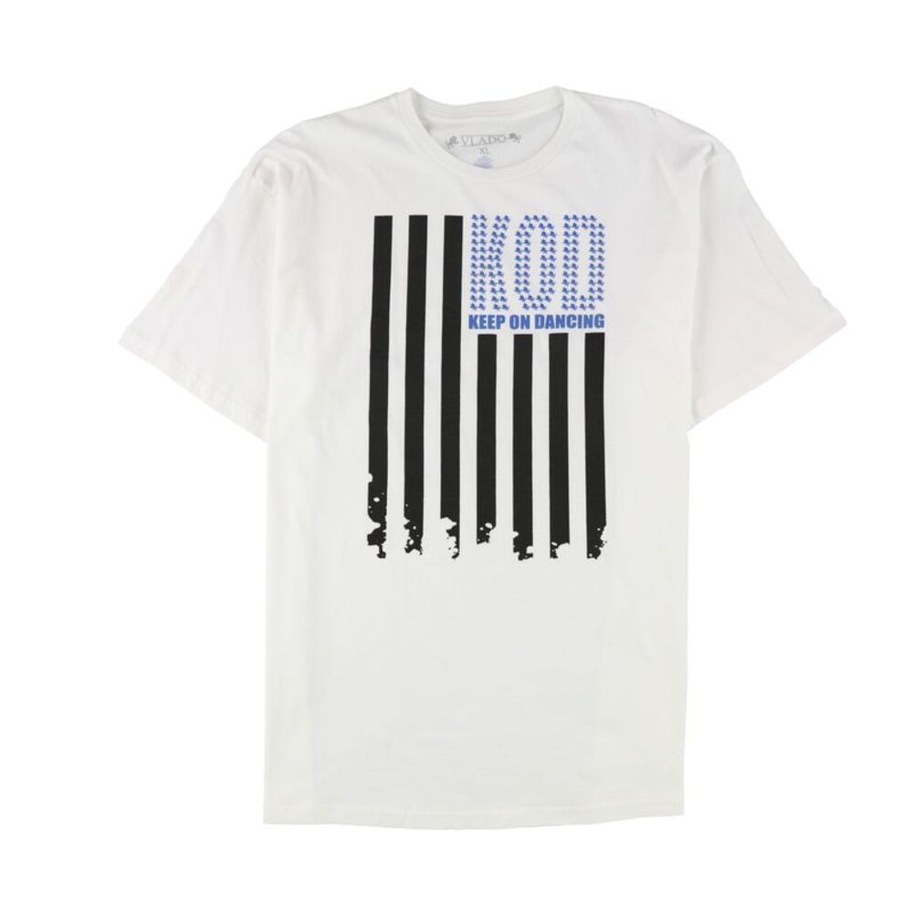Vlado Mens Keep On Dancing Graphic T-Shirt, NWT